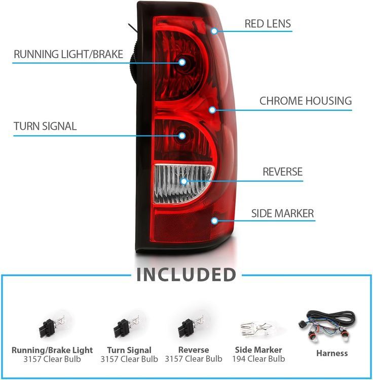 No. 7 - AmeriLite Automotive Tail Light Assemblies - 4