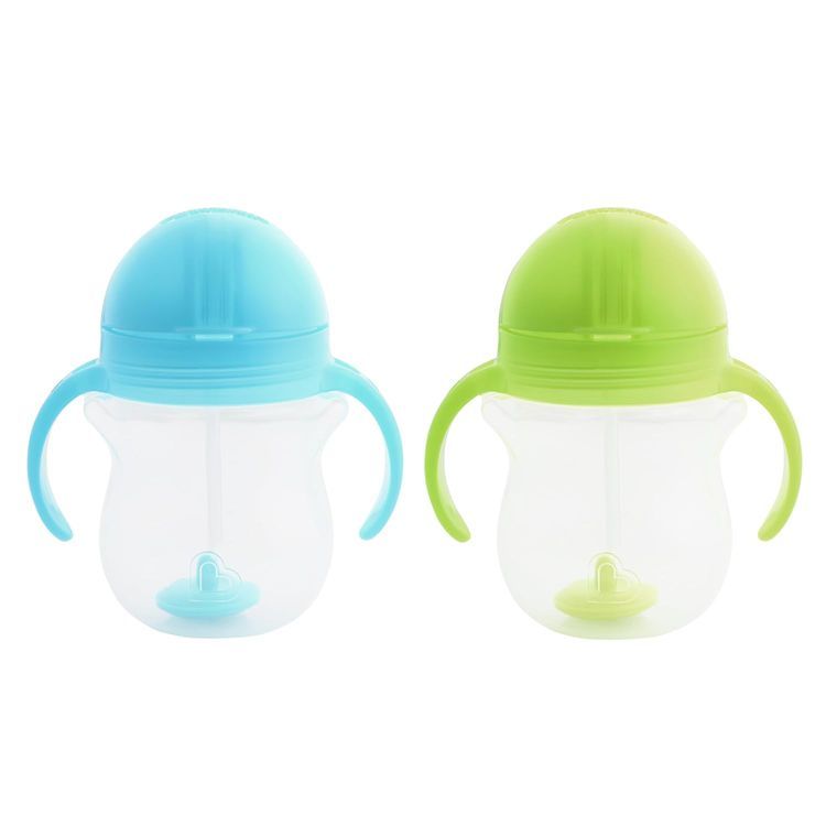 No. 1 - Munchkin Any Angle Weighted Straw Trainer Cup - 4