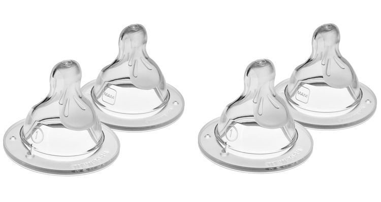 No. 4 - MAM Bottle Nipples - 1