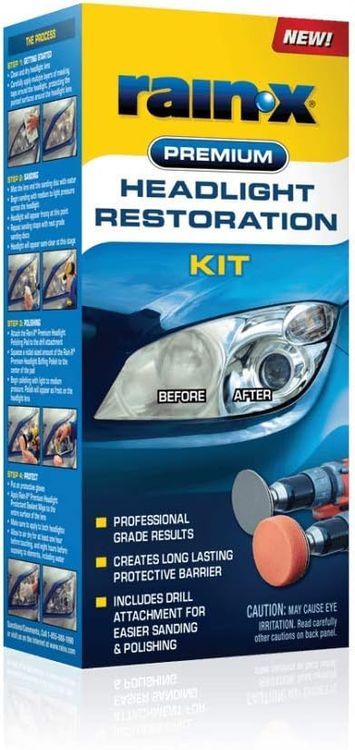 No. 9 - Rain-X 610153 Premium Headlight Restoration Kit - 1