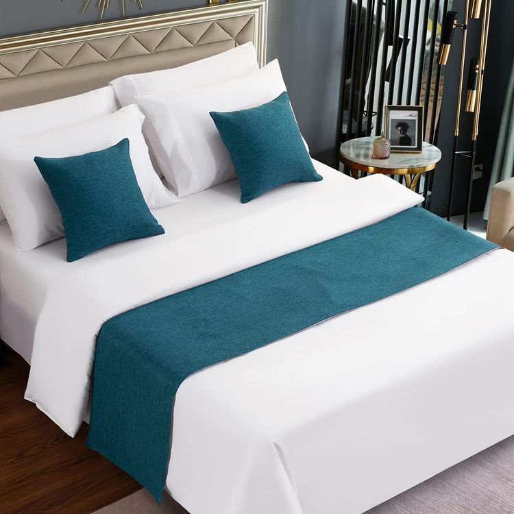 No. 3 - AMBERIS Bed Runner Blue - 1