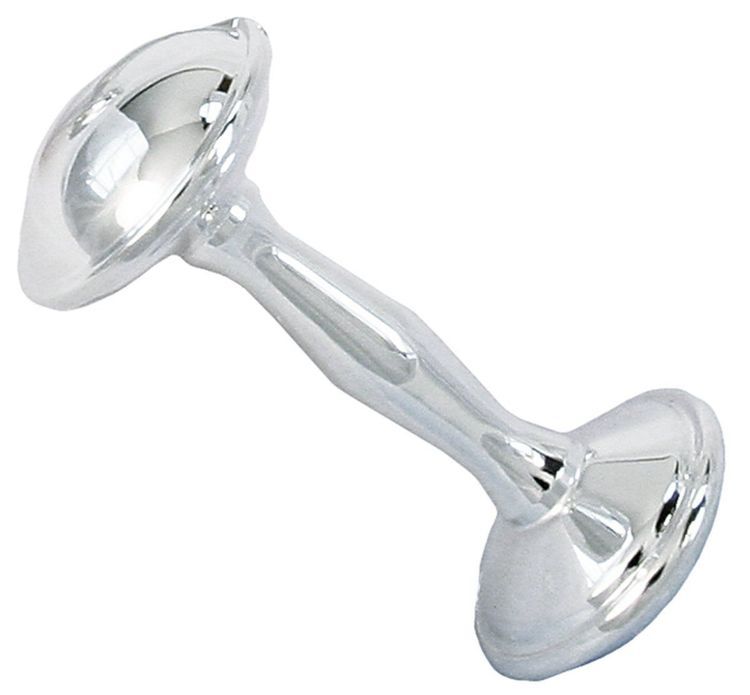 No. 2 - Silver Plated Keepsake Rattle - 1