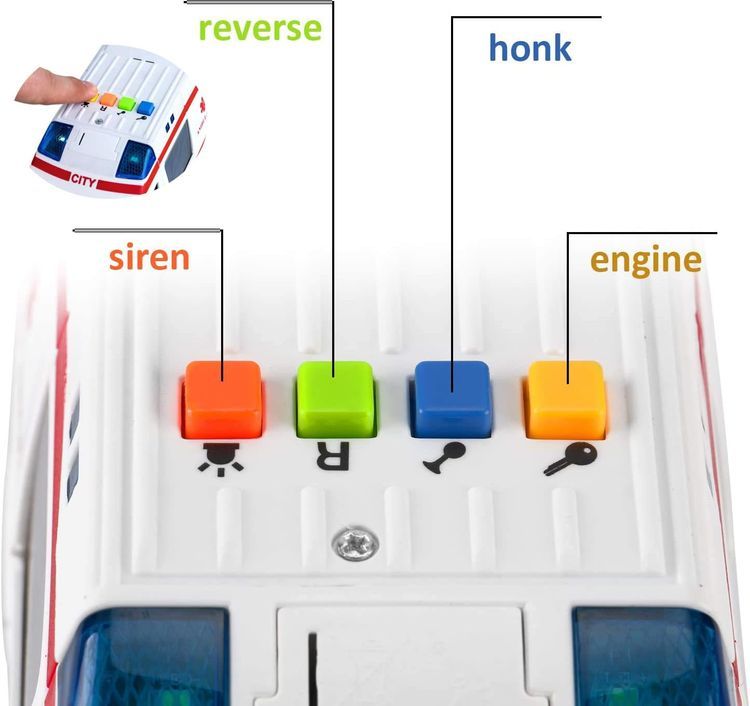 No. 3 - Rescue Ambulance Toy - 4