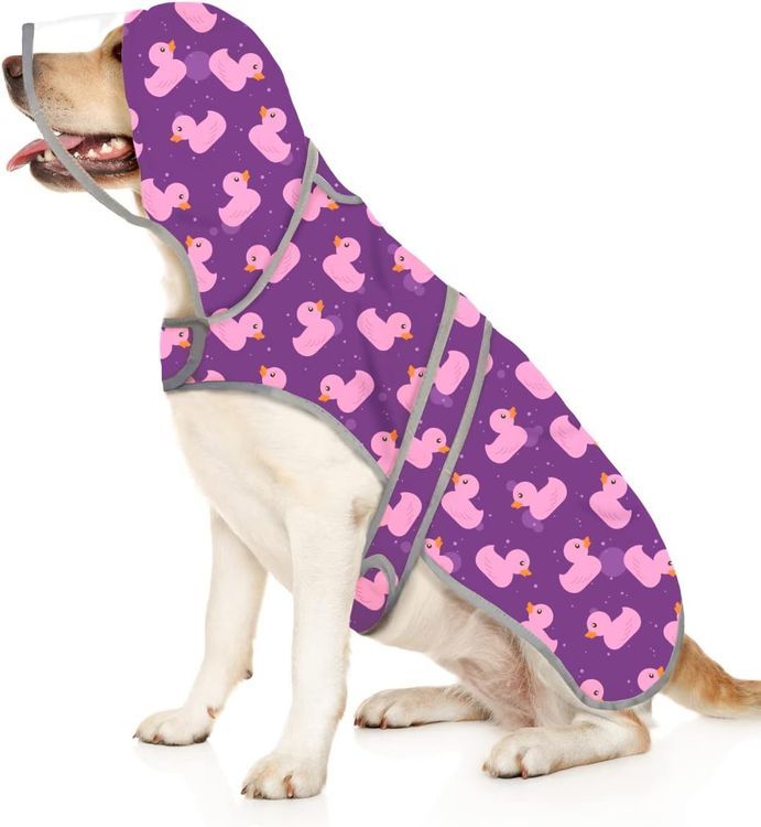 No. 6 - HDE Dog Raincoat - 1