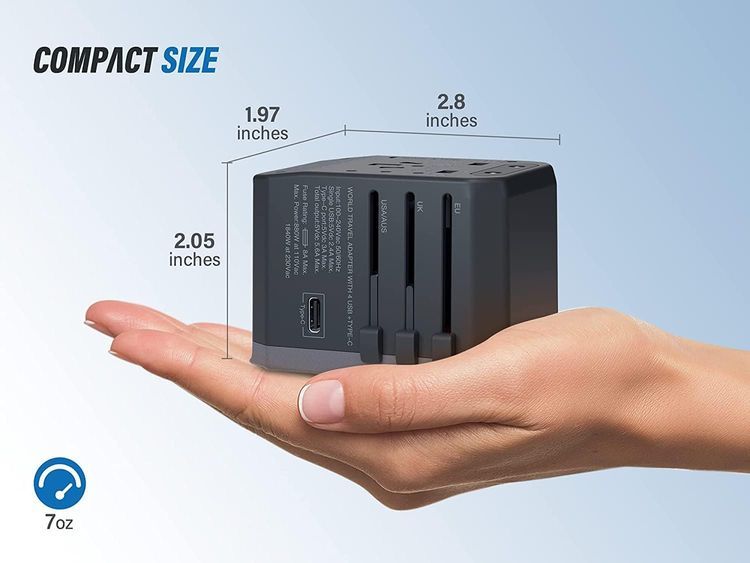 No. 2 - EPICKA Universal Travel Adapter - 3