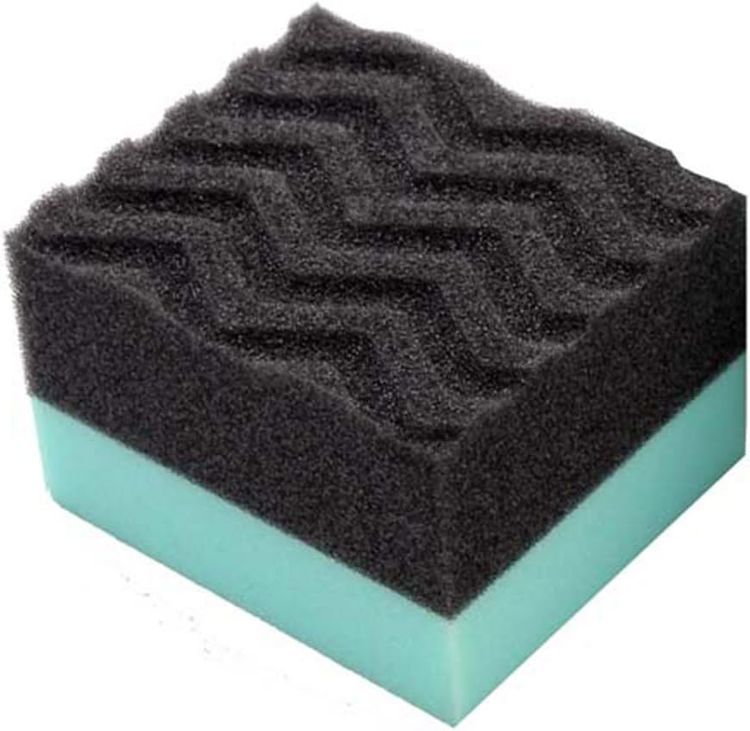 No. 10 - Chemical Guys Wonder Wave Durafoam Contoured Large Tire Dressing Applicator Pad - 2