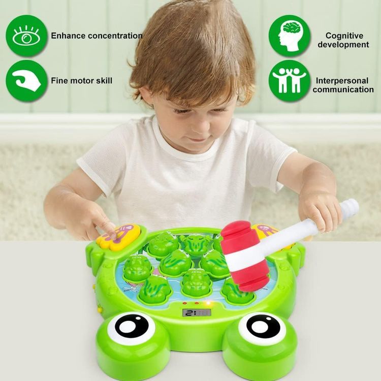 No. 2 - YEEBAY Interactive Whack A Frog Game - 4