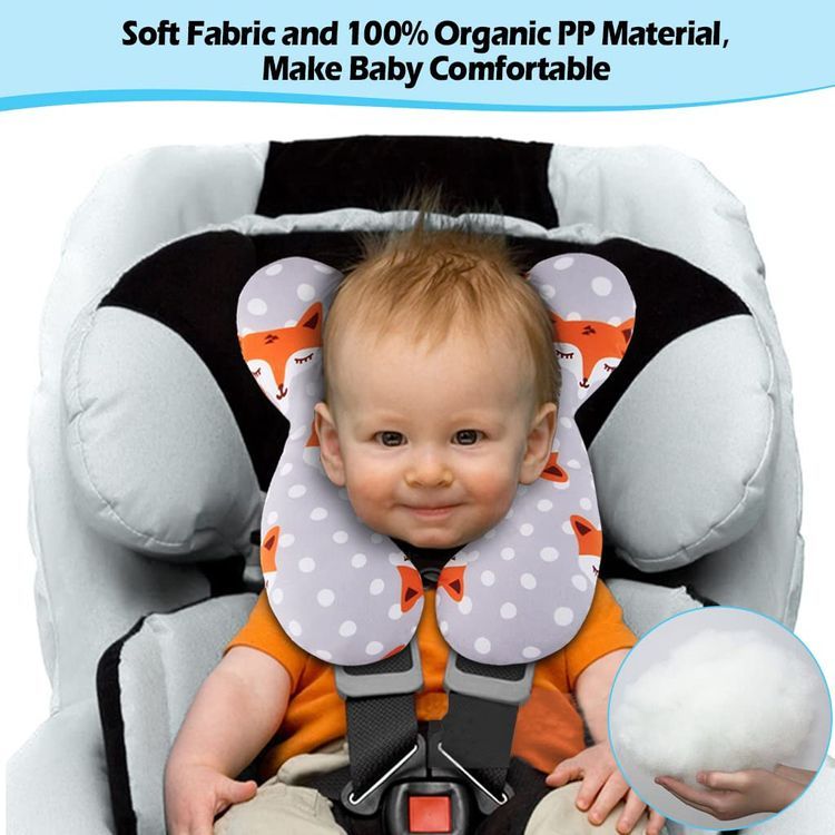 No. 4 - KAKIBLIN Baby Travel Pillow - 4