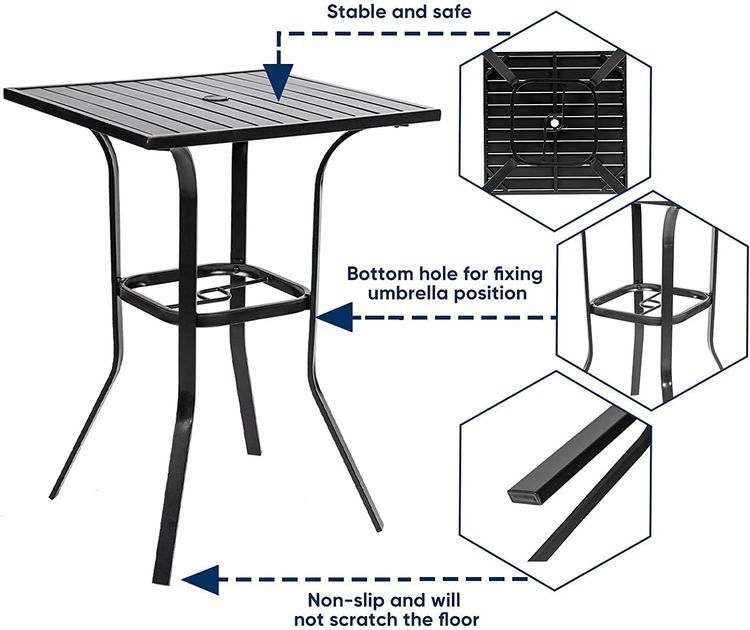 No. 5 - Patiomore Bar Table - 4