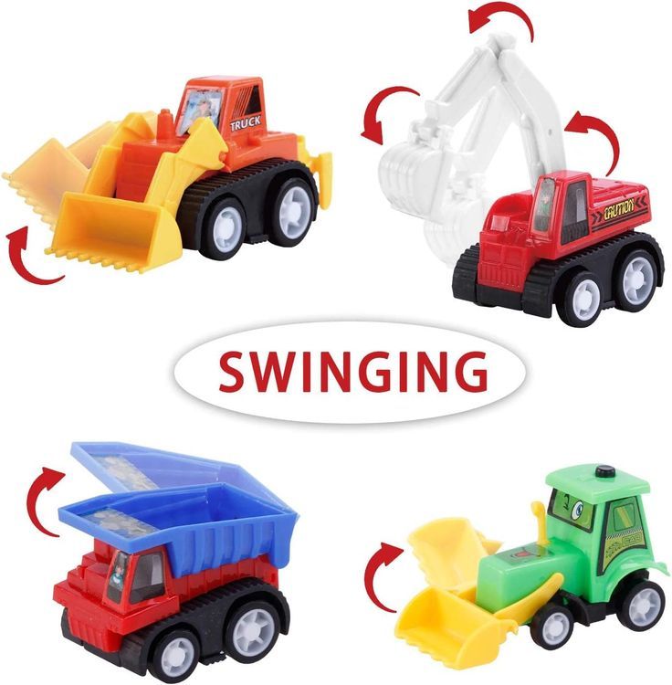 No. 8 - Fun-Here Mini Construction Vehicles Set - 5