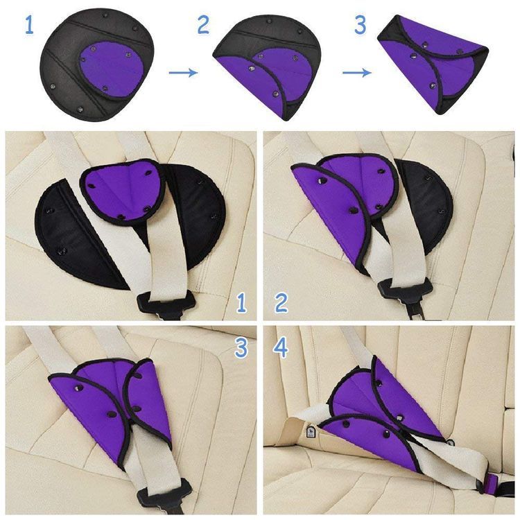 No. 8 - AK KYC Car Seat Strap & Belt Covers - 2