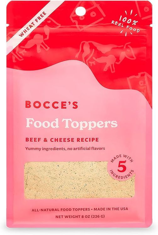 No. 8 - Bocce's Bakery Beef & Cheese Dog Food Toppers - 1