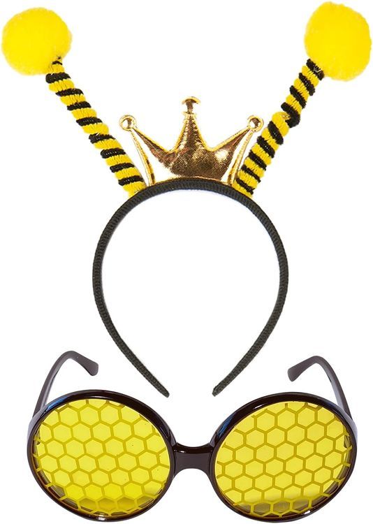 No. 3 - Bee Costume Headband and Glasses Set - 1