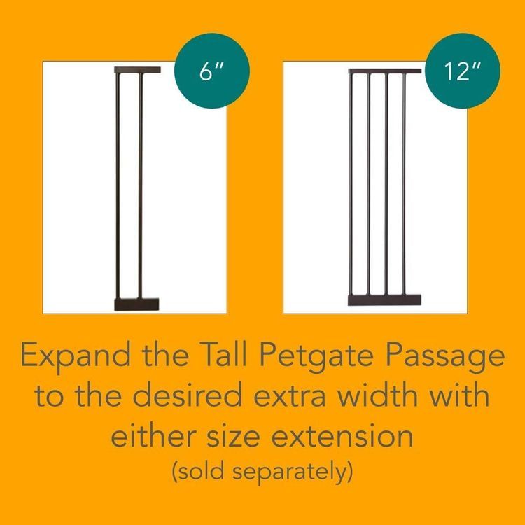 No. 6 - North States MyPet 2 Bar Extension for Tall Petgate Passage - 4