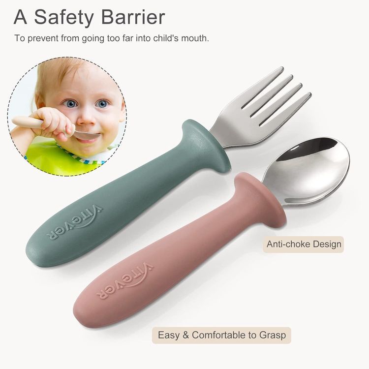 No. 7 - VITEVER Baby Flatware Set - 3