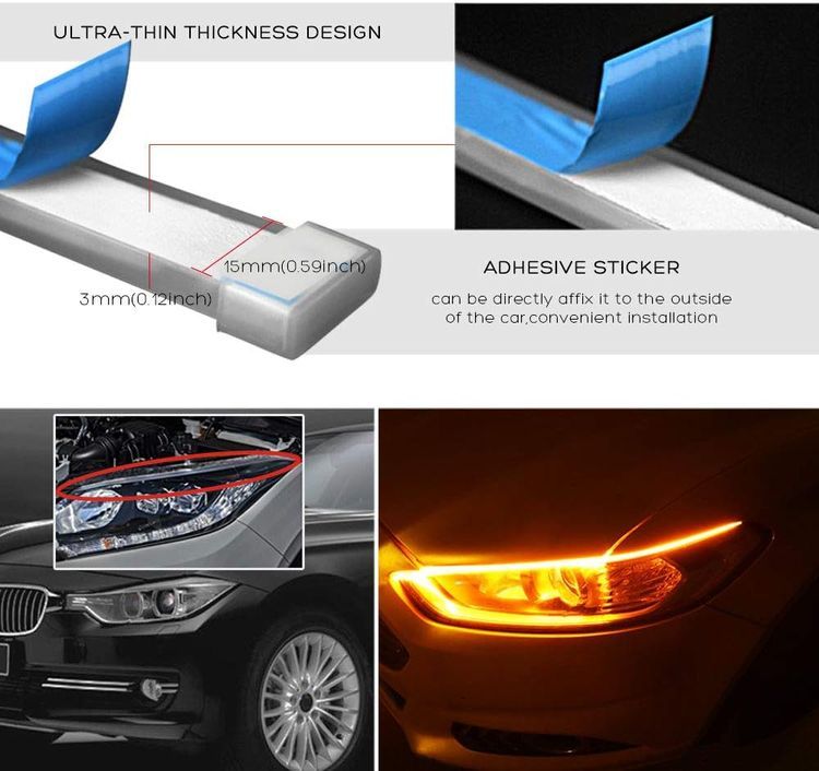 No. 3 - Ceyes Car LED Strip Lights - 5