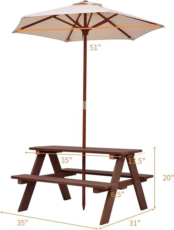 No. 3 - HONEY JOY Picnic Table - 3