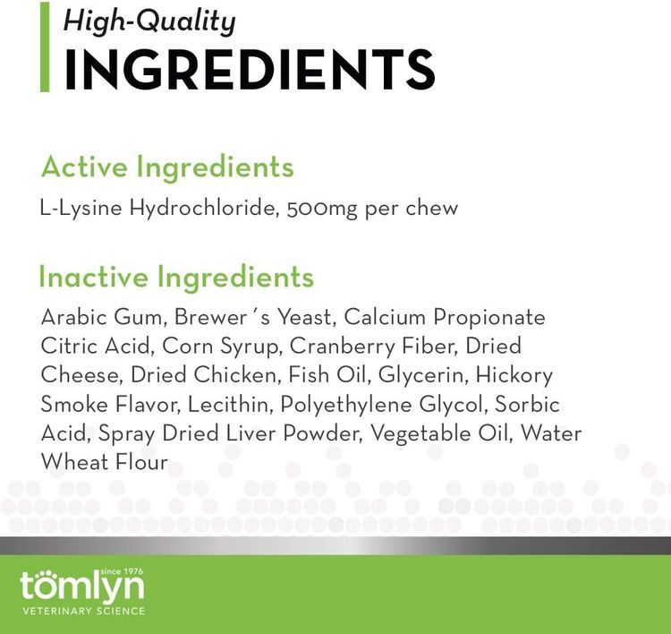 No. 10 - Tomlyn Immune Support Daily L-Lysine Supplement - 5