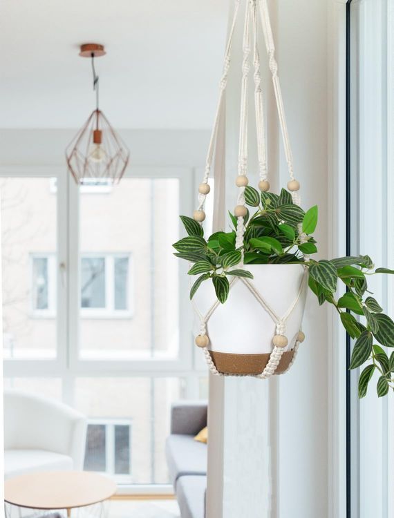 No. 10 - Bouqlife Hanging Planters with Macrame Plant Hangers - 4