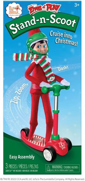 No. 1 - The Elf on the Shelf Toy Figure Scooter - 5