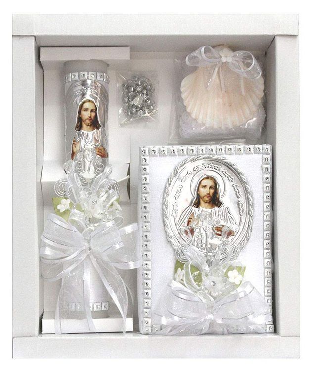 No. 7 - Christening Candle Set - 1