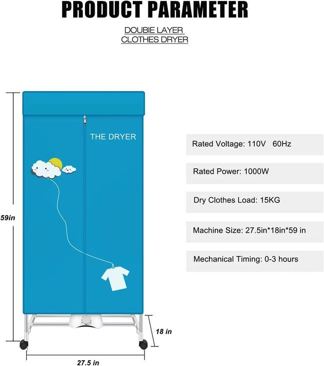 No. 8 - Xiaqing Portable Clothes Dryer - 2