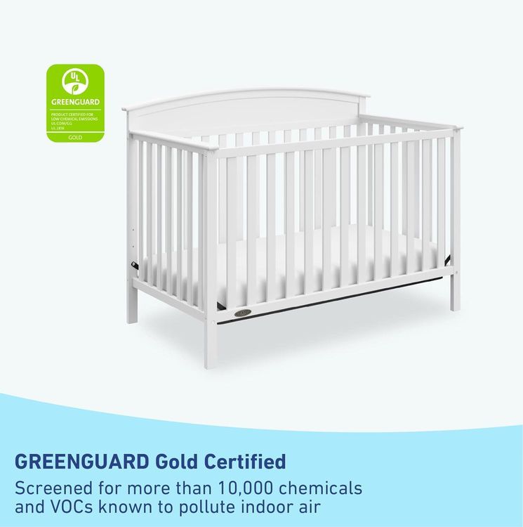 No. 5 - Graco Benton 5-in-1 Convertible Crib - 4