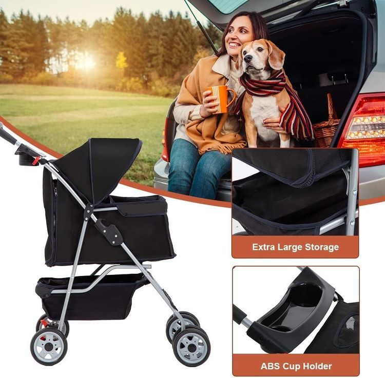 No. 1 - BestPet Pet Stroller - 4