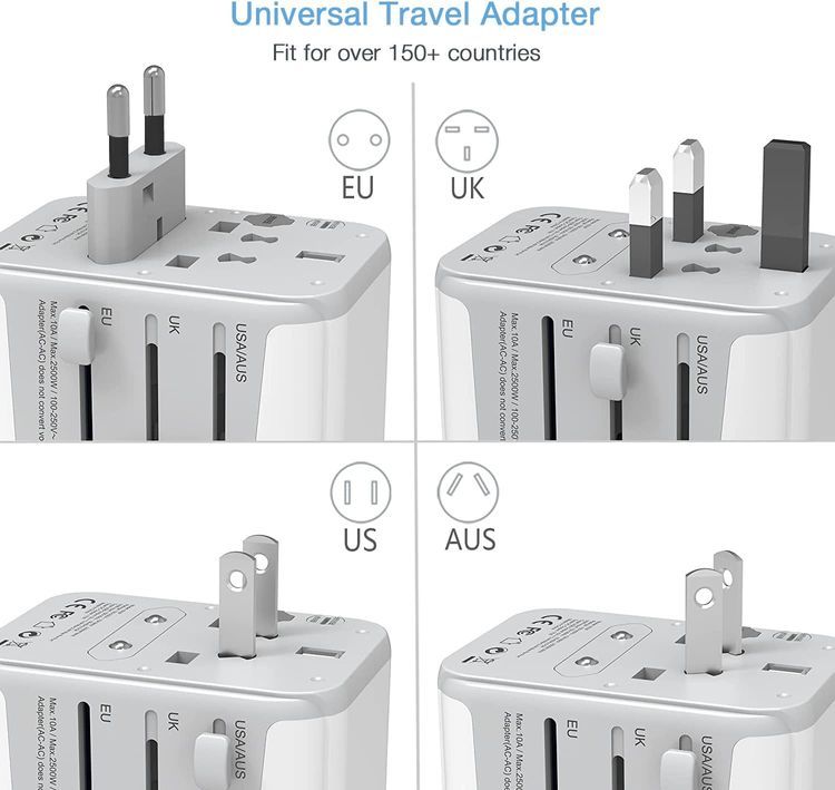 No. 8 - TESSAN Universal Power Adapter - 2