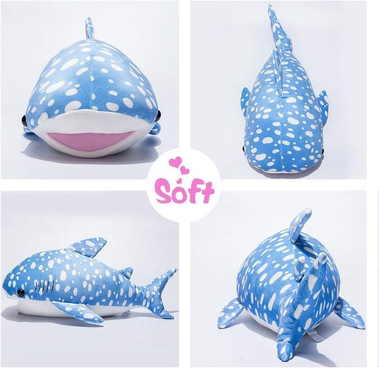 No. 4 - Cute Whale Shark Plush Pillow - 5