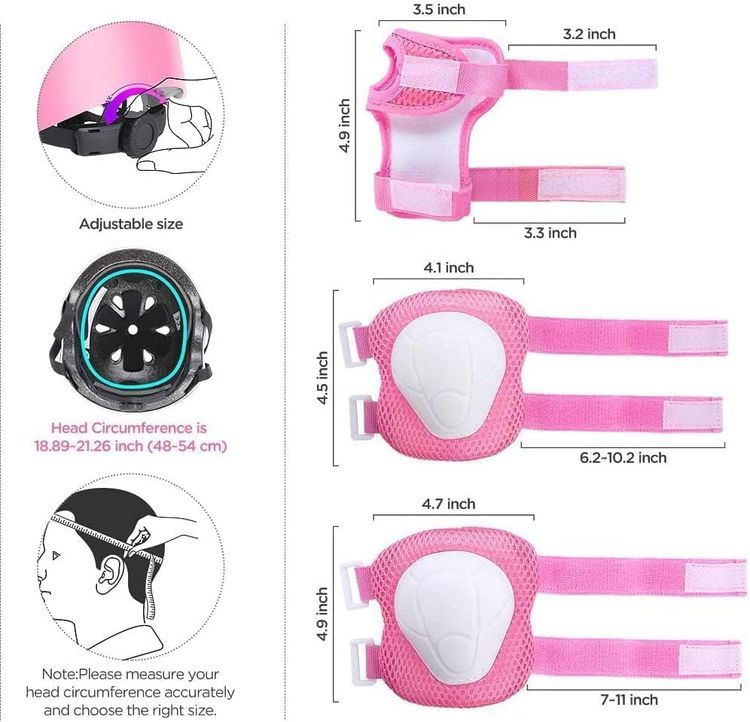 No. 10 - Knee Pads for Kids Helmet Set - 5