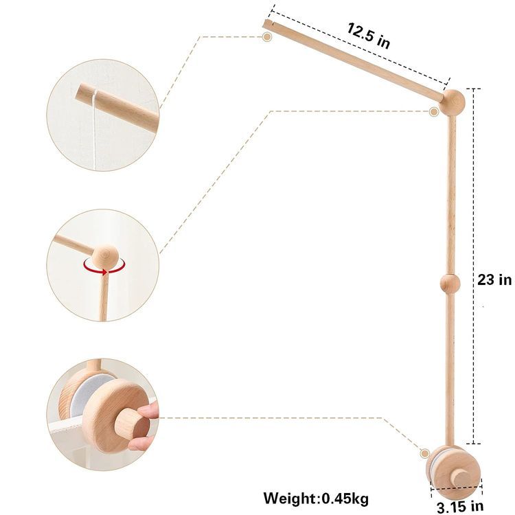 No. 1 - Baby Crib Mobile Arm - 2