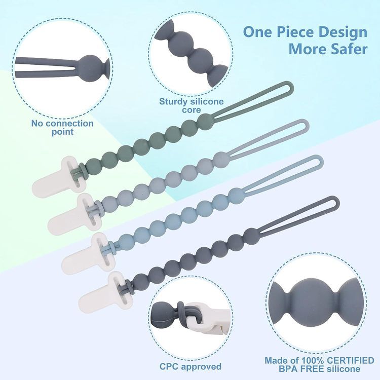 No. 6 - Slotic Pacifier Clip - 3