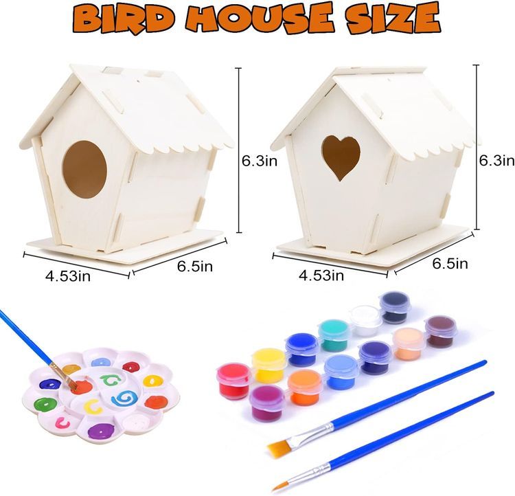 No. 7 - Hapray Bird House Craft Kit - 3