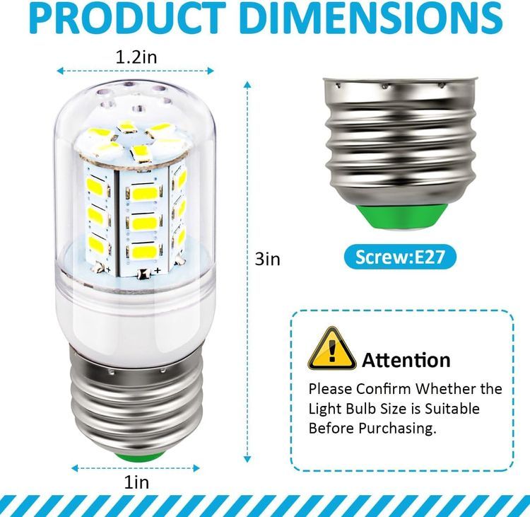 No. 6 - Sanyasi TL24-HR25 LED Light Bulb Refrigerator - 2