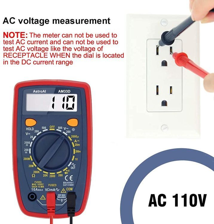 No. 1 - AstroAI Digital Multimeter - 2