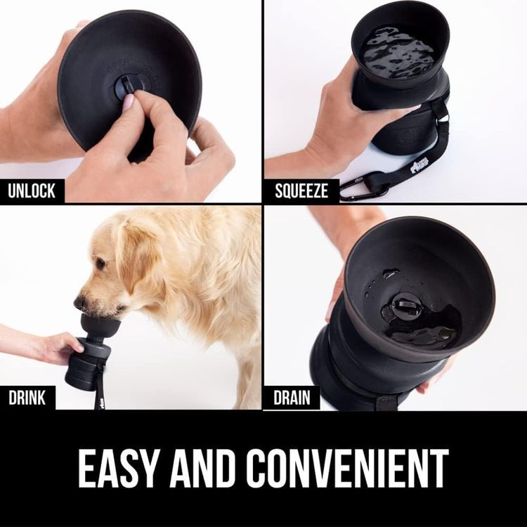 No. 5 - Gorilla Grip Dog Water Bottle - 2