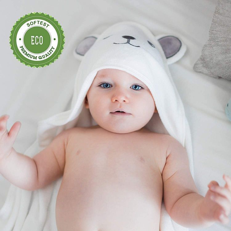 No. 10 - HIPHOP PANDA Baby Hooded Towel - 2