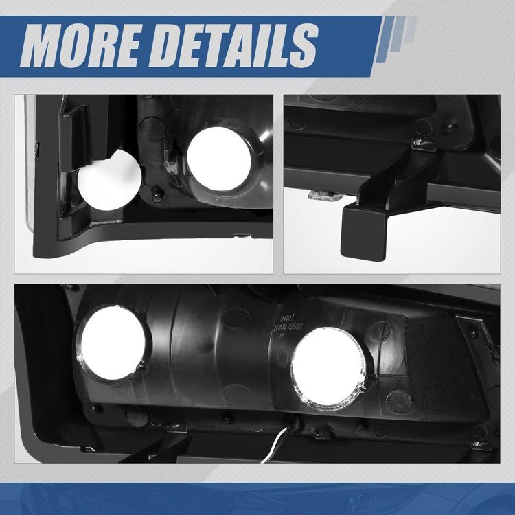 No. 9 - Auto Dynasty LED DRL Bumper Headlight Lamps - 5