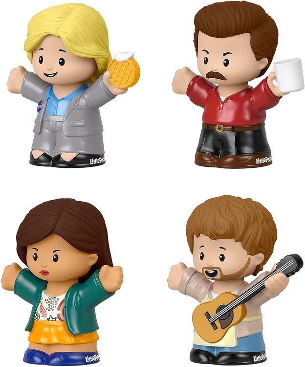 No. 7 - LittlePeople Collector Parks and Recreation Figure Set - 4