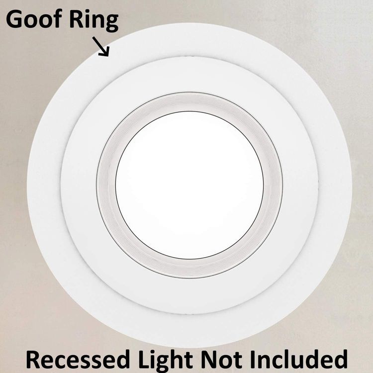 No. 8 - Lighting Labs 8" Recessed Light Trim Rings - 4