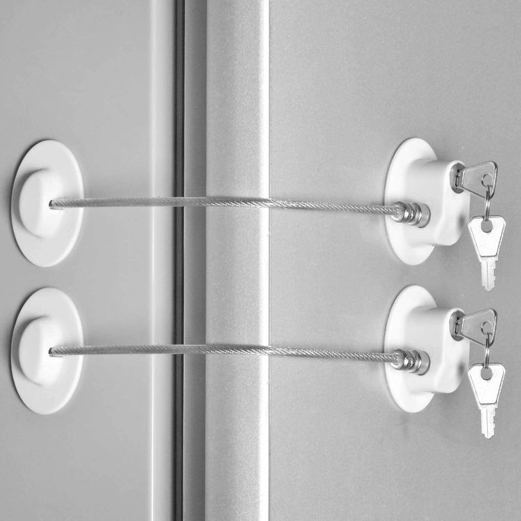 No. 4 - Refrigerator Lock - 1