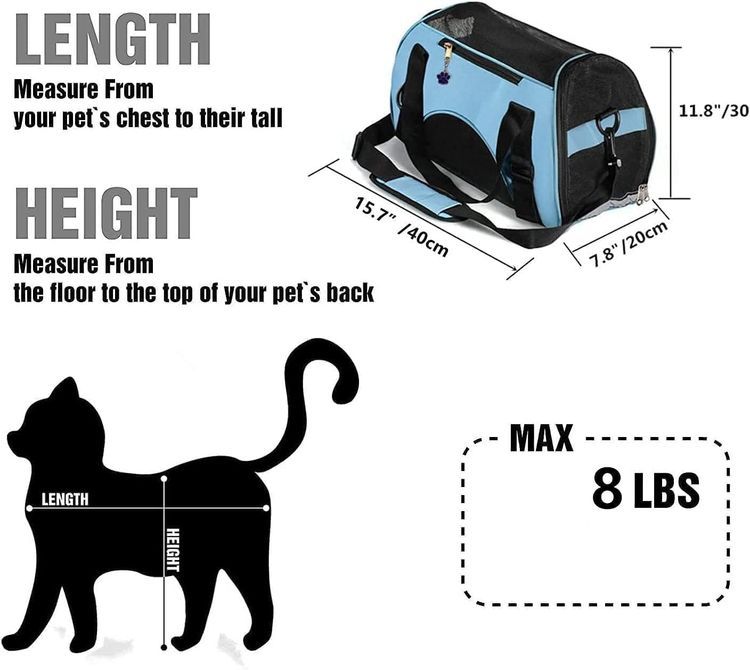 No. 8 - ZaneSun Soft-Sided Pet Travel Carrier - 2