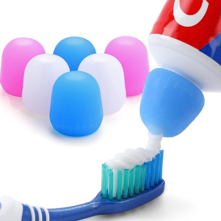 No. 8 - Tnvee 6 Pack Silcone Toothpaste Cap - 1