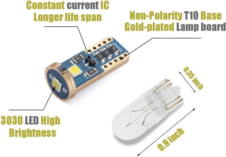 No. 6 - iBrightstar Automotive Interior & Convenience Bulbs - 3