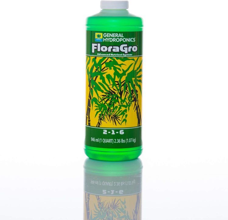 No. 1 - General Hydroponics FloraGro 2-1-6 - 3