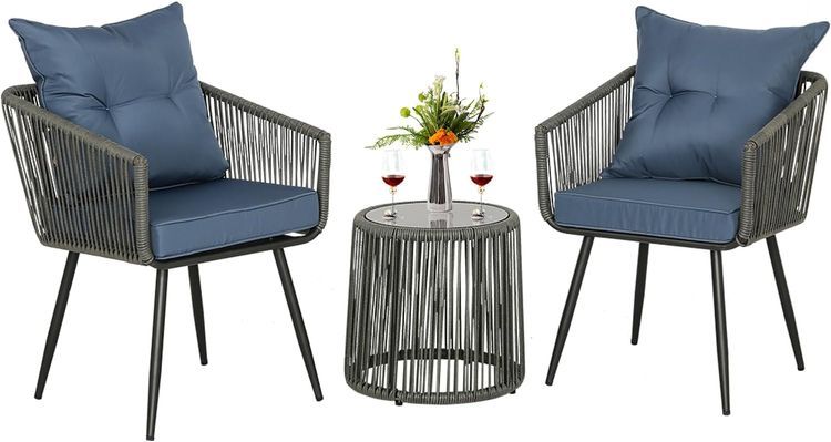 No. 5 - BPTD 3 Piece Outdoor Bistro Set - 1