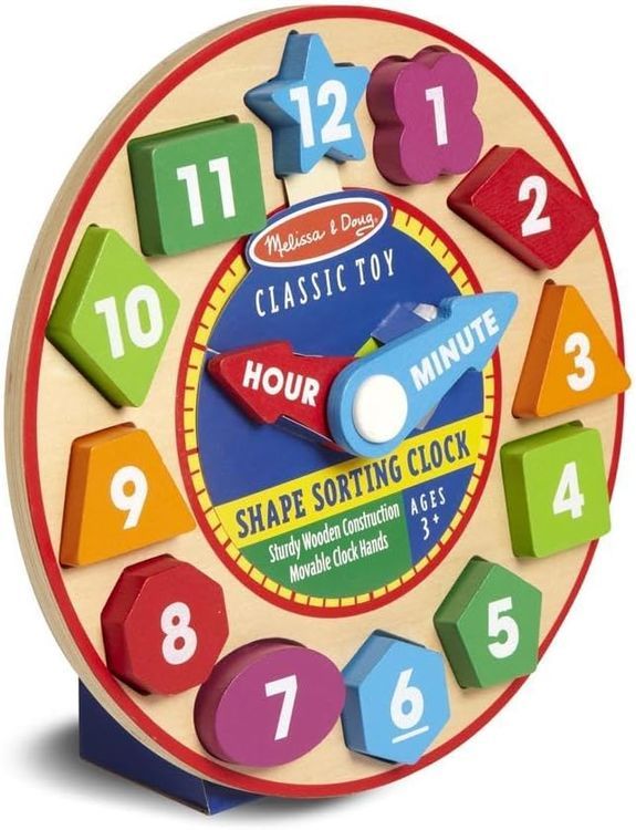 No. 8 - Melissa & Doug Shape Sorting Clock - 3