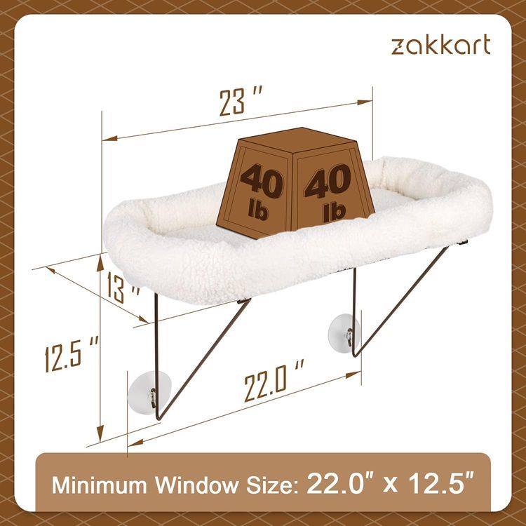 No. 3 - Zakkart Cat Window Perch - 3