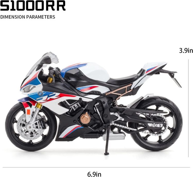No. 6 - COOLPUR Die Cast Motorcycle Model - 2